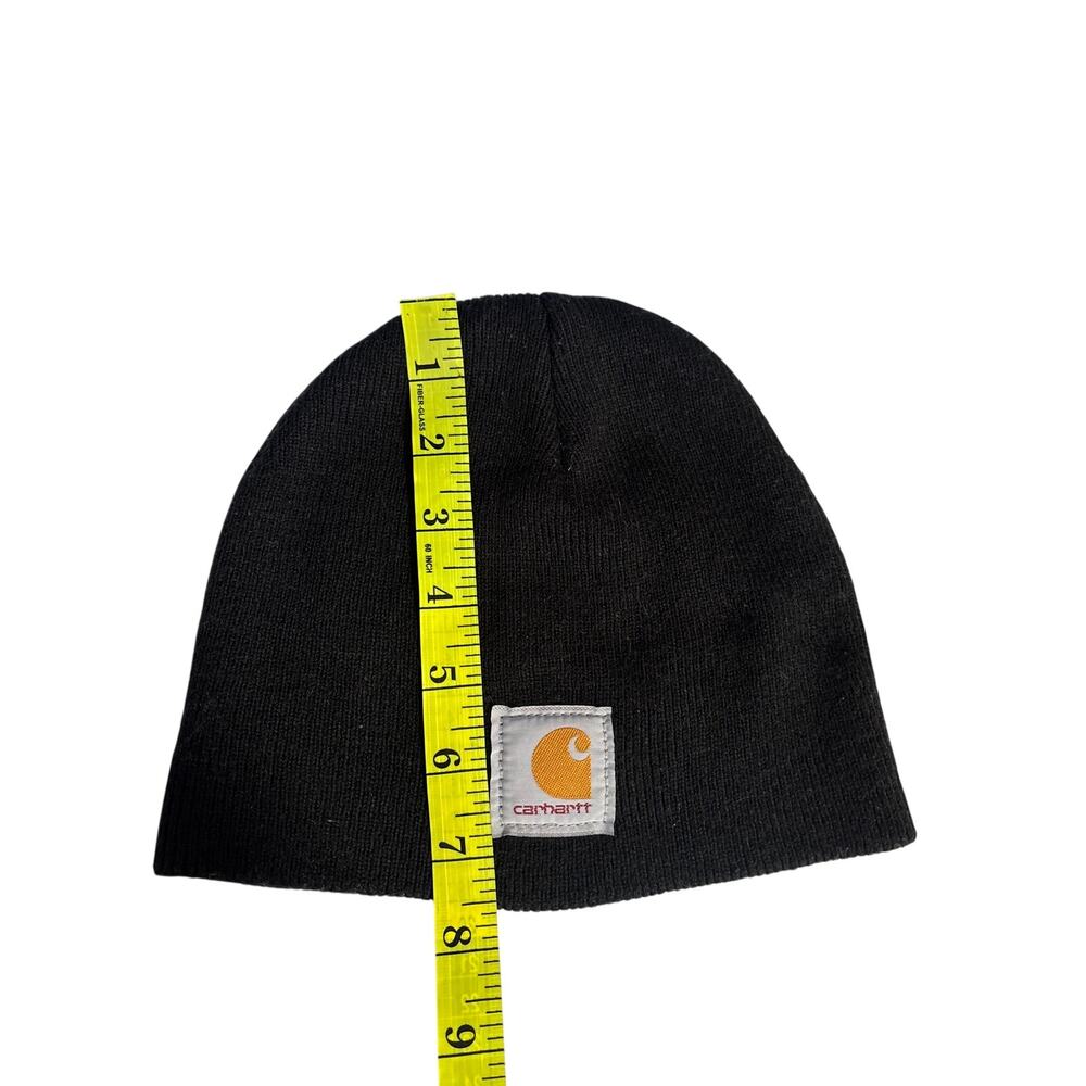 Carhartt Black Knit Beanie Hat - Picture 3 of 5